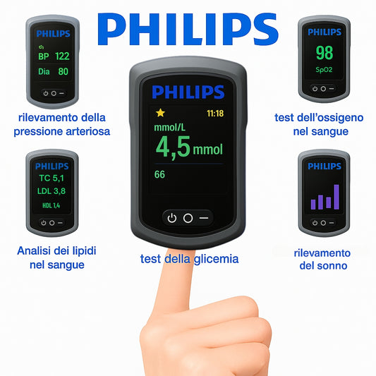 Misuratore Laser Philips 2025 - Glucometro Senza Sangue